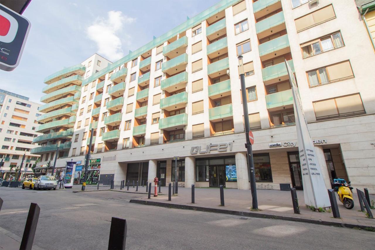 Apartament Corvin Modern Studio With Ac, Parking Budapeszt Zewnętrze zdjęcie